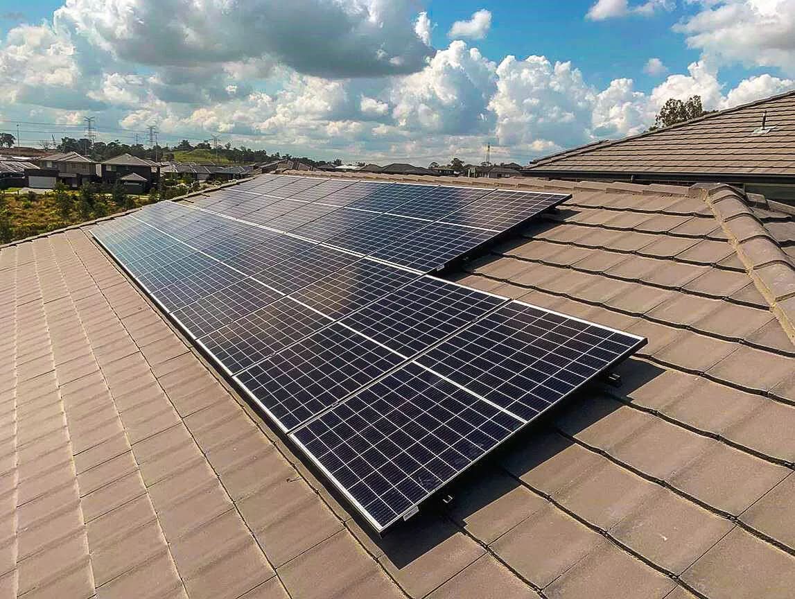 6kW solar panel system installation in Sydney
