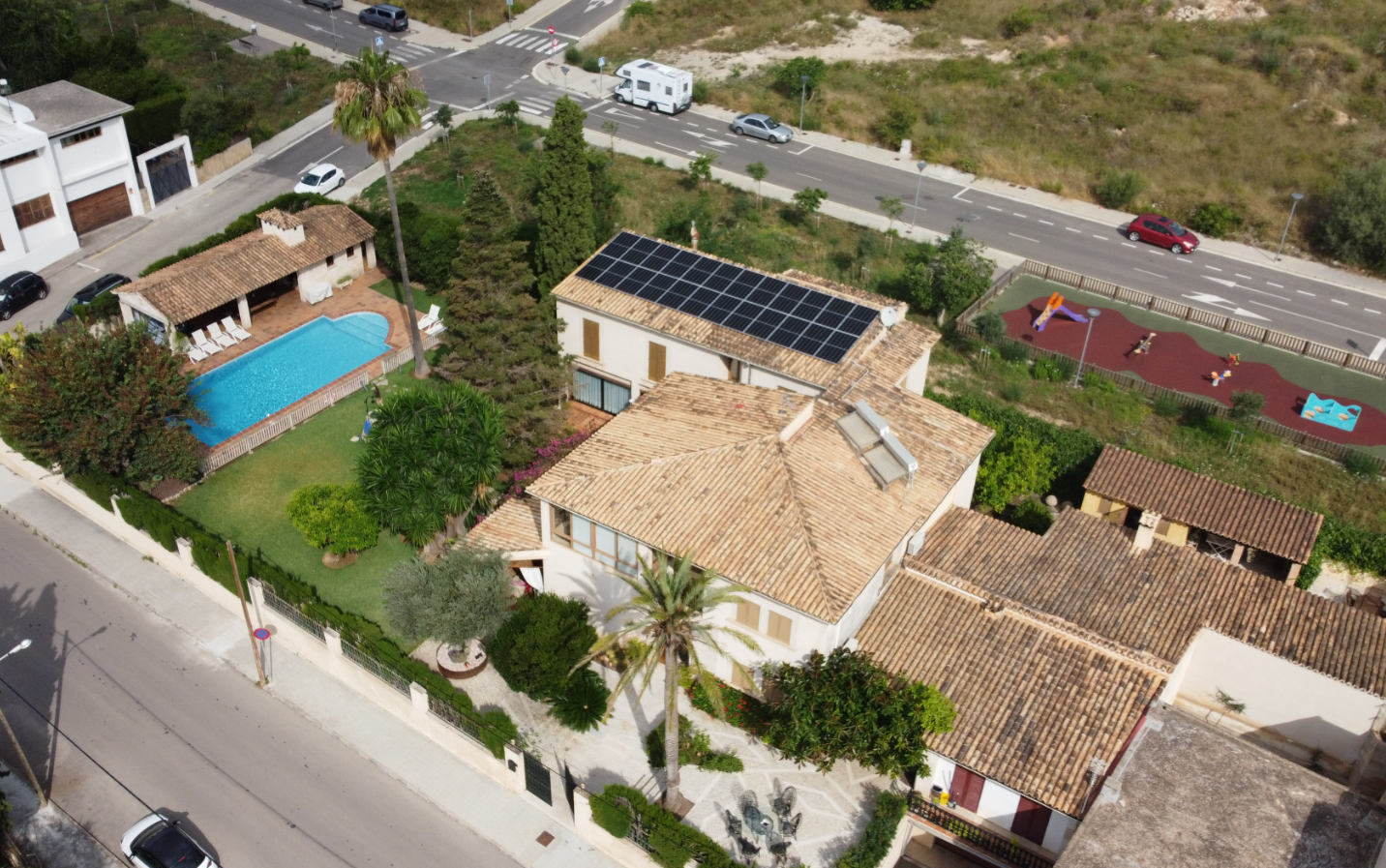 Instal·lació de plaques solars a Balears