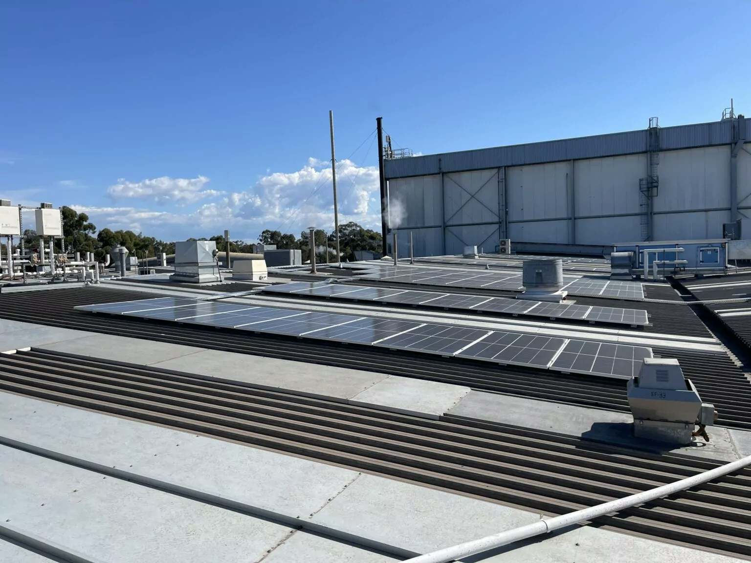 20kW solar panel system commercial installation