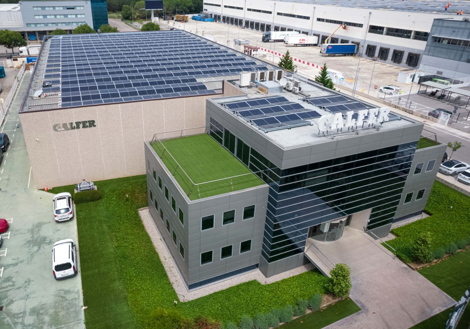 Instalación de placas solares en Granollers - Industrias Galfer S.A