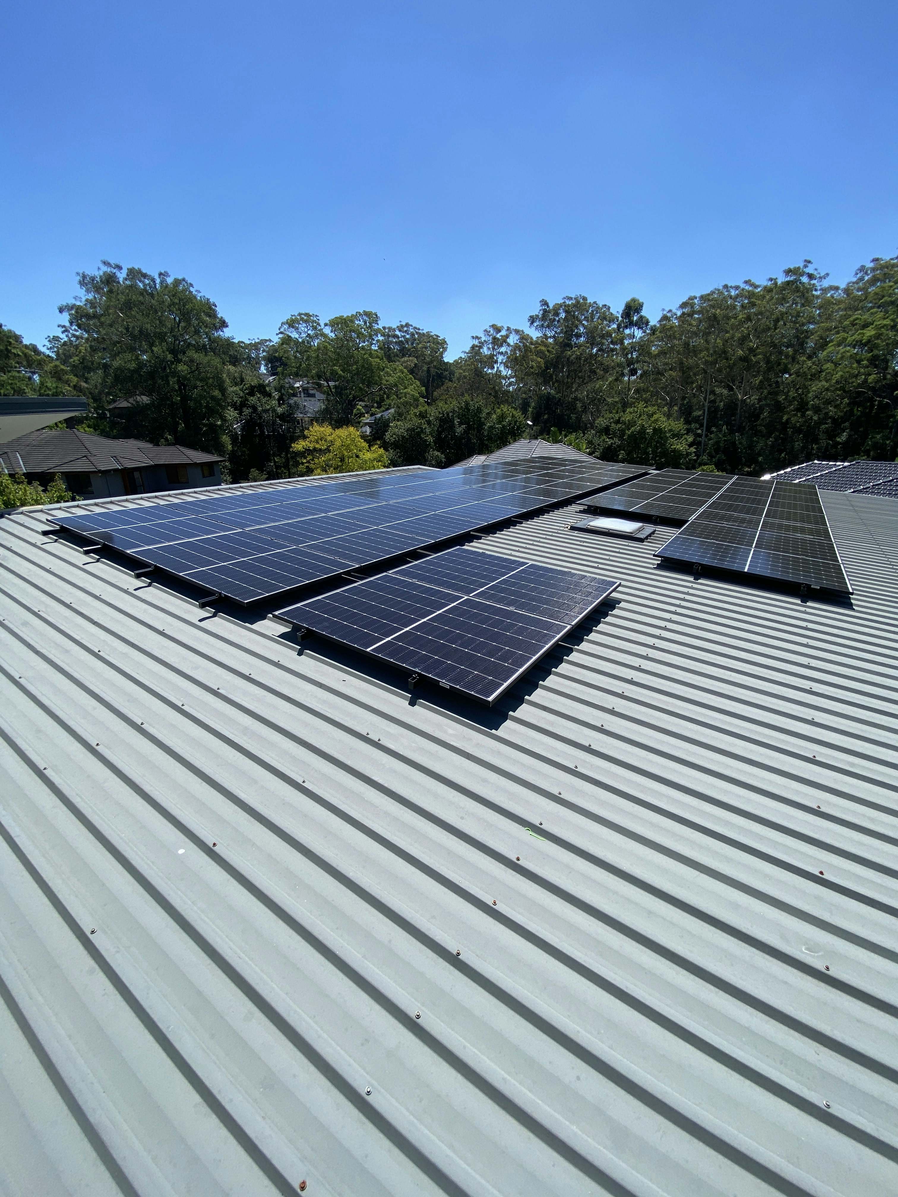 11kW solar panel system residential installation