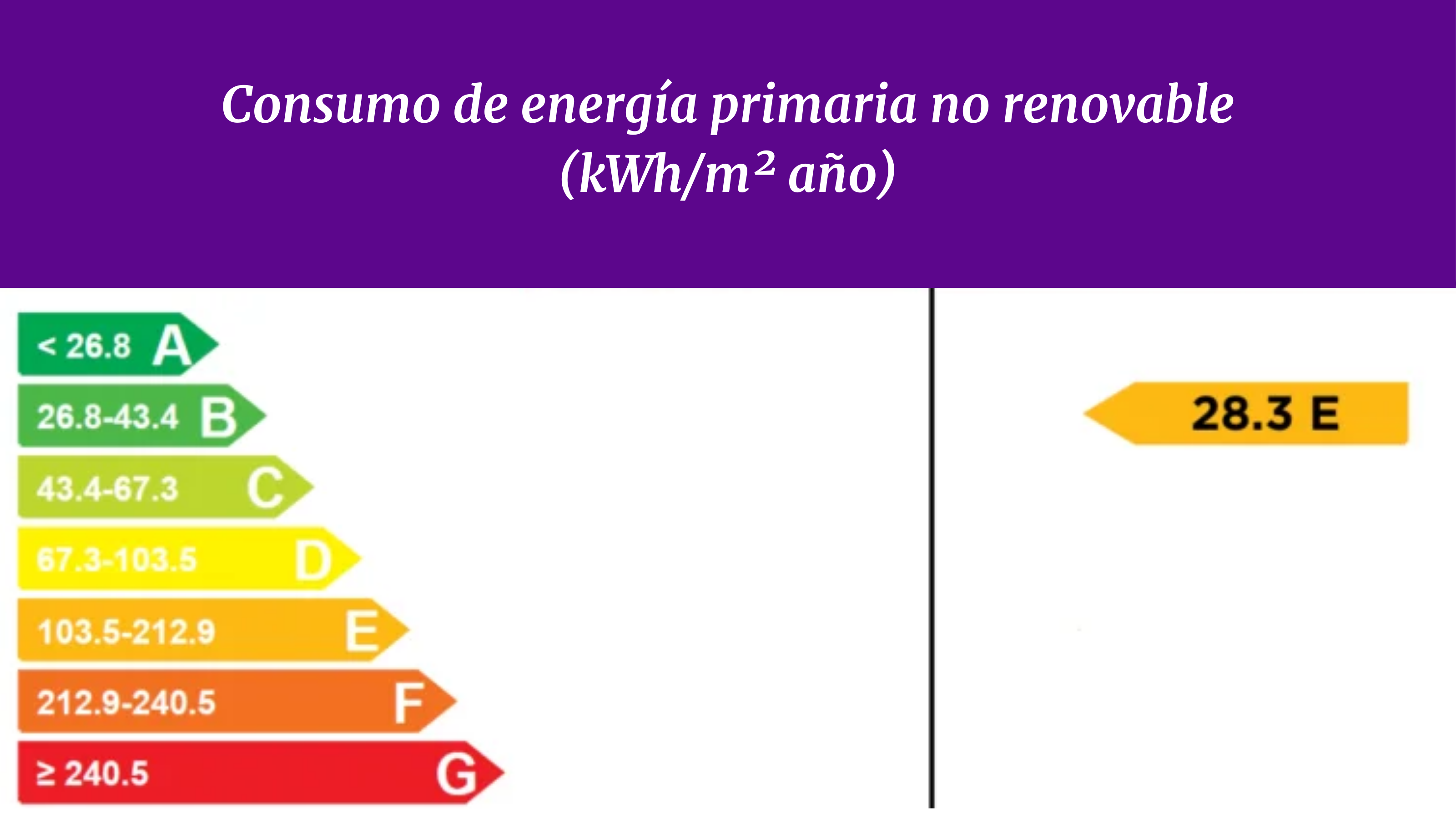 Consumo de energía primaria no renovable