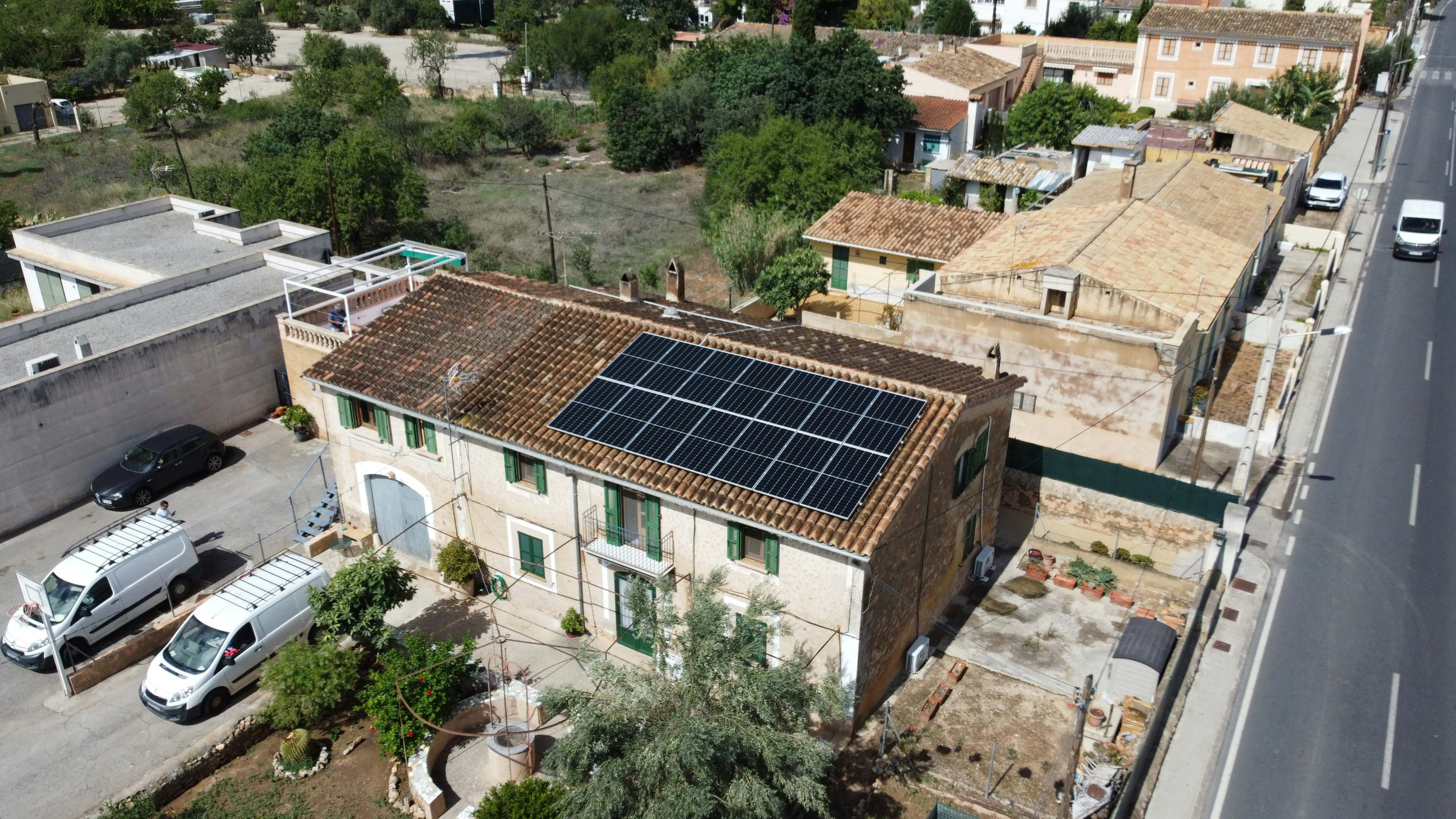 Instal·lació de plaques solars a Palma de Mallorca
