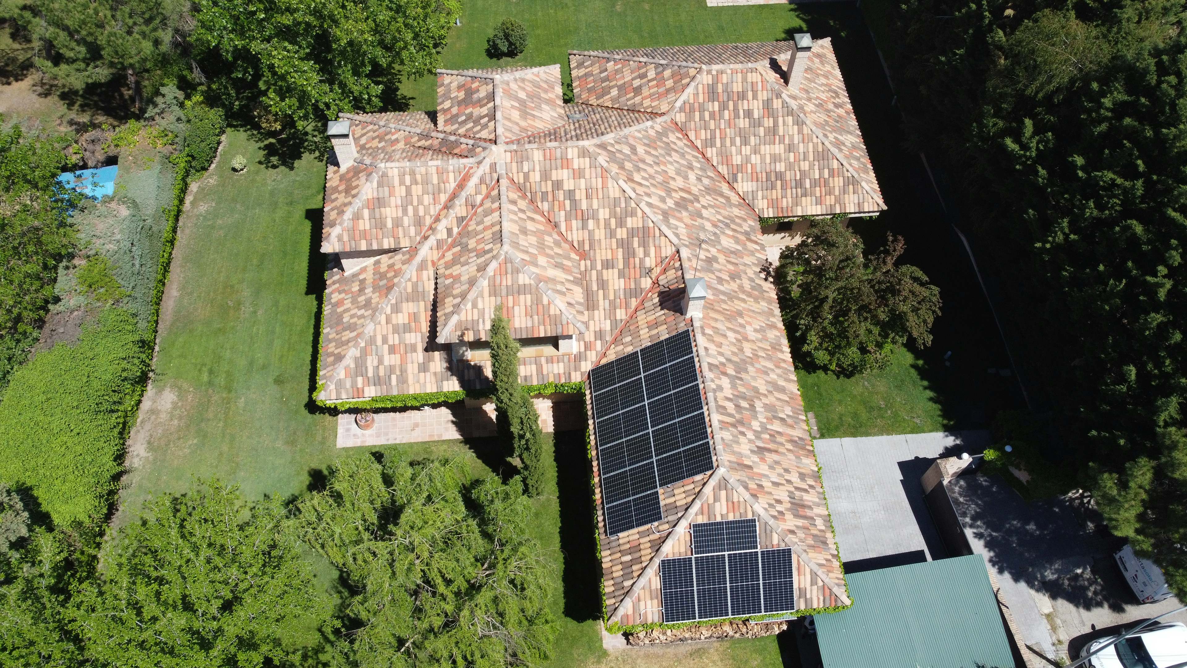 Instal.lació de plaques solars a  Villaviciosa de Odón - Madrid