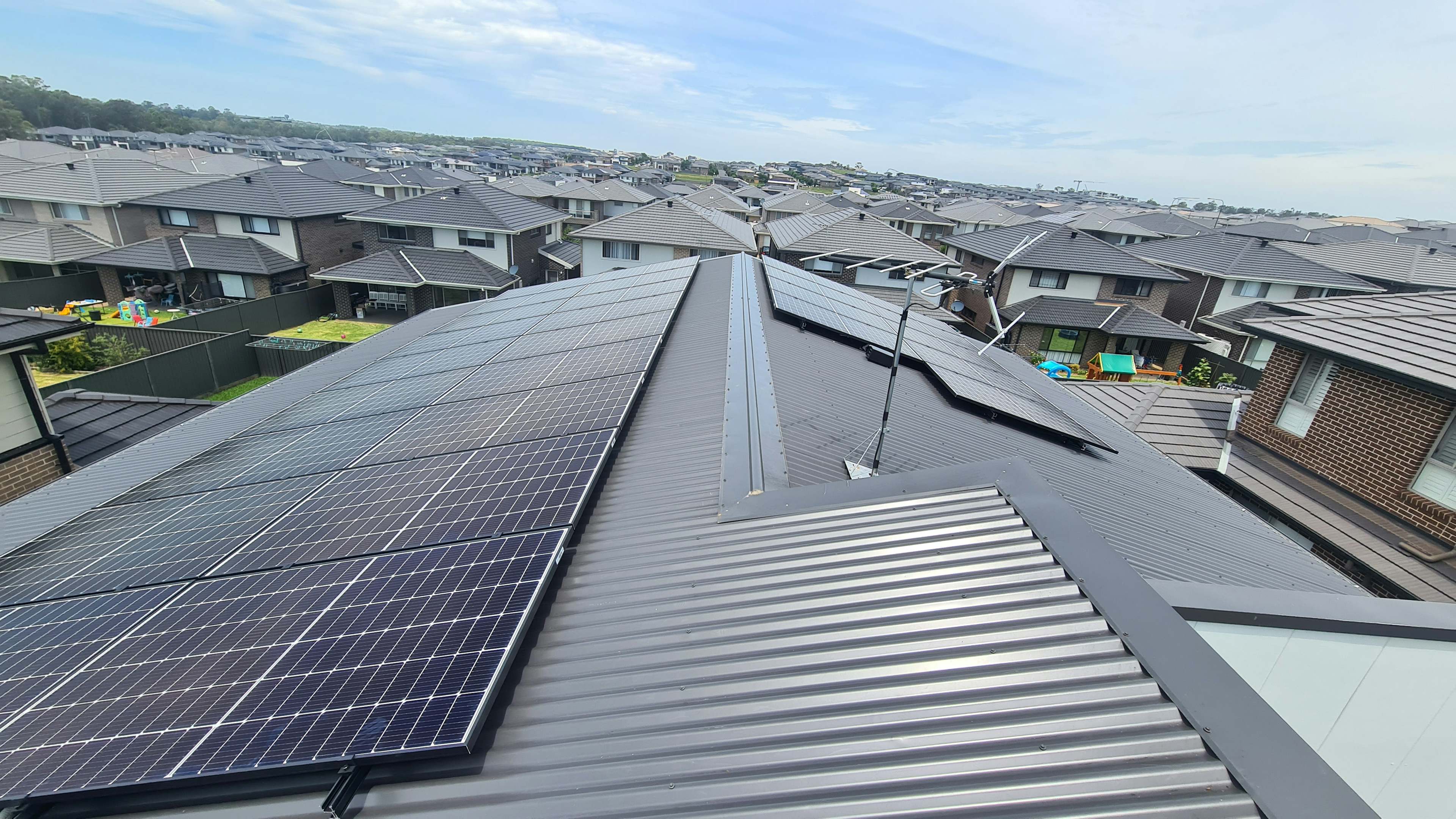10kW REC solar panel system installation Schofields