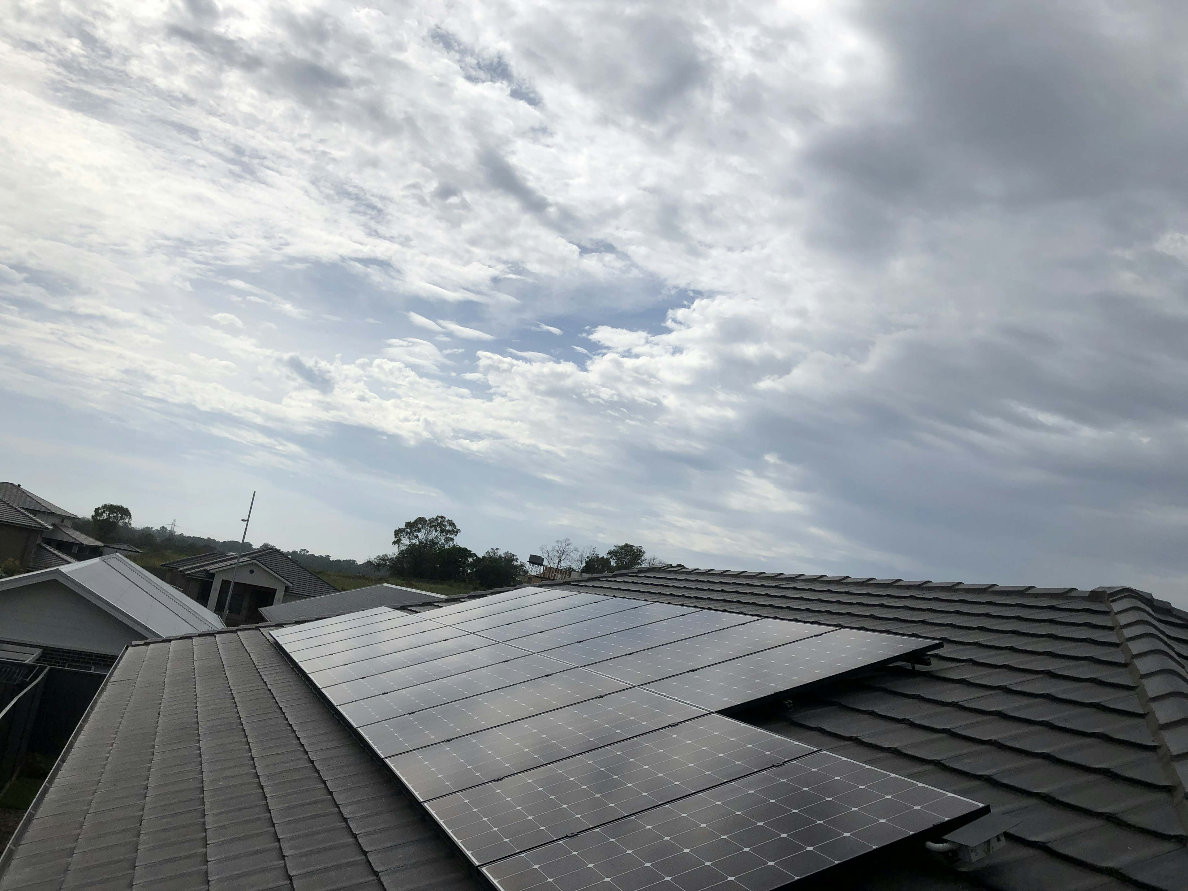 7kW LG solar panel system residential installation