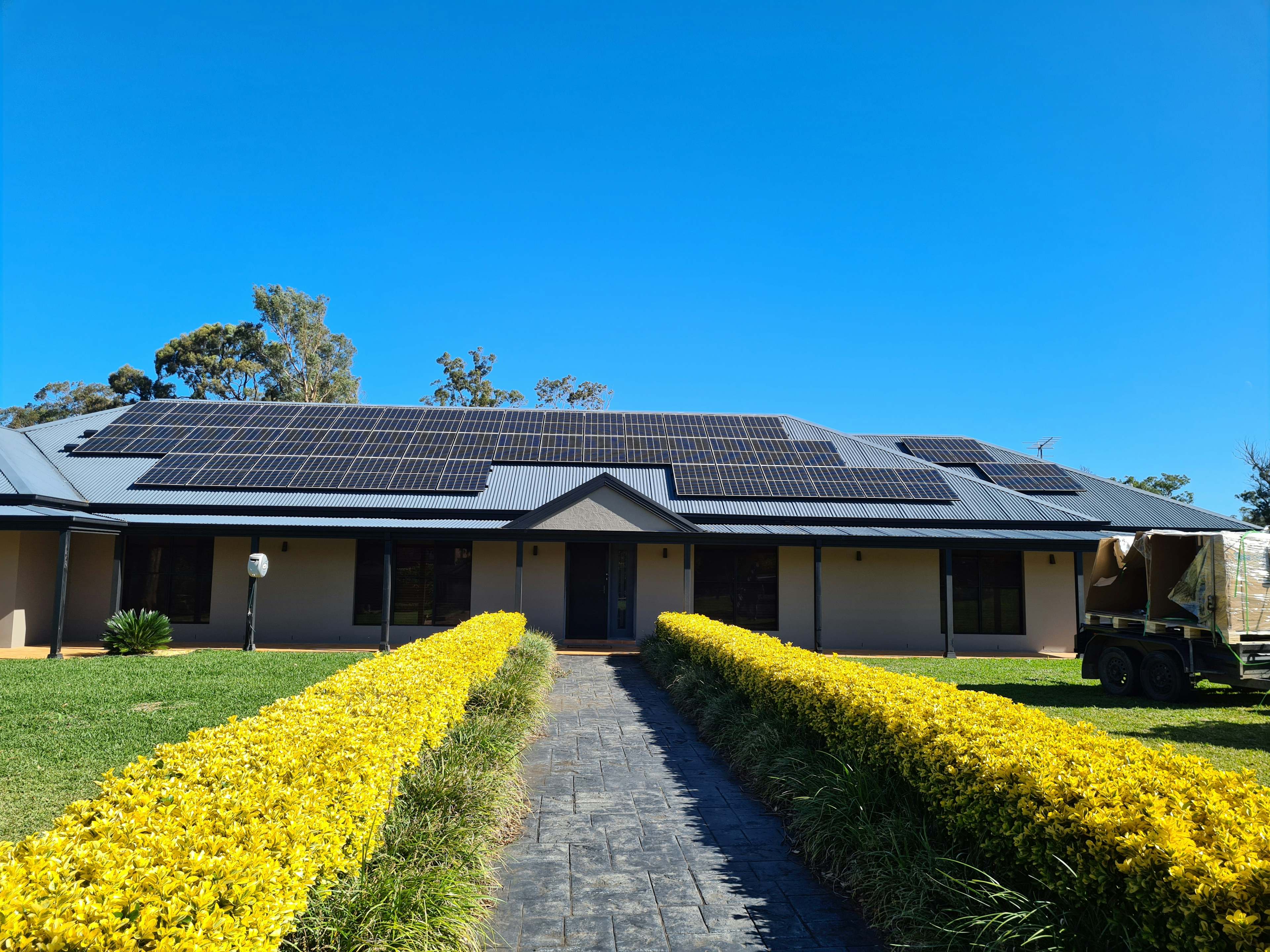 15kW solar panel system residential installation