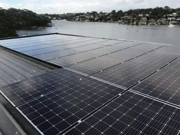 10kW solar panel system roof installation