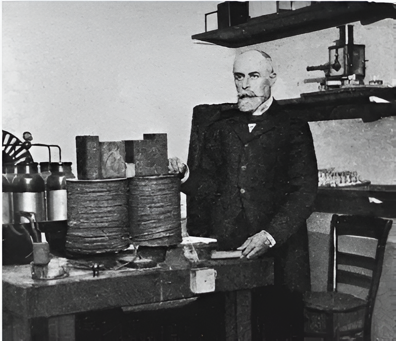 Henri Becquerel, descubridor de la radioactividad.