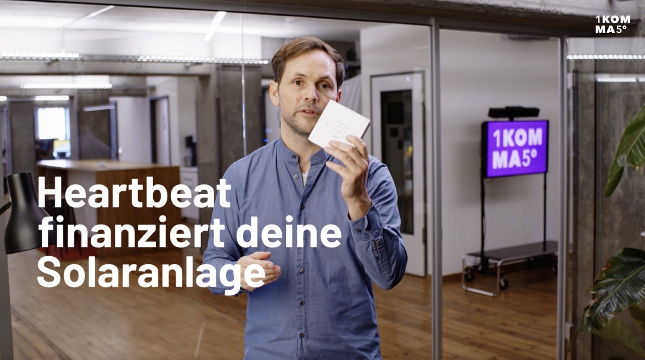 Video: Philipp Schröder (CEO & Co-Founder) erklärt die Vorteile des 1KOMMA5° Energiemanager Heartbeat