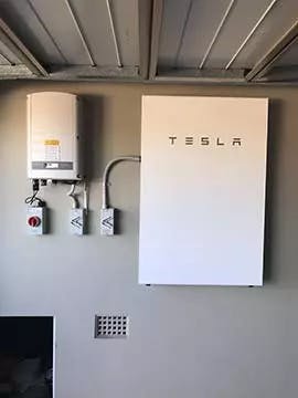 Tesla Battery Installation