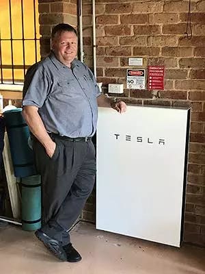 Solaray Energy Tesla Powerwall 2 Installation with Director Peter Thorne Indoor