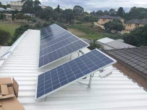 Solar Pane; Tilt Frames for Kliplok Roof 
