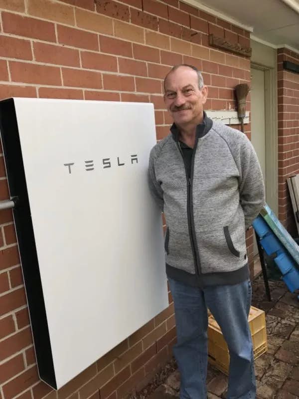 Solaray Energy Happy Customer Tesla Powerwall 2 Installation